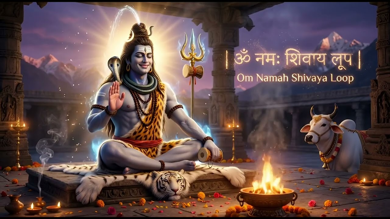 ॐ नमः शिवाय | Om Namah Shivaya Loop - Ecstatic Shiva Mantra Chant