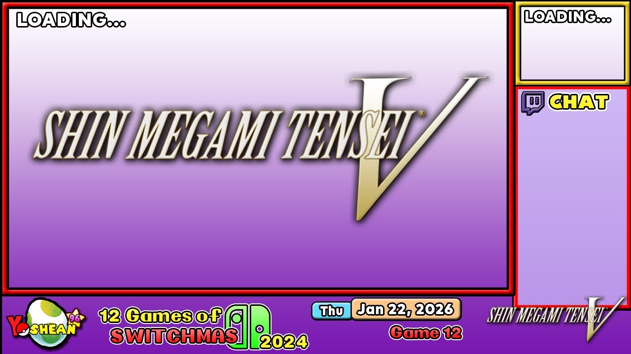 [#12] Demonic Ending | #12GamesofSwitchmas2024 | Game 12: Shin Megami Tensei V (01/22/26)