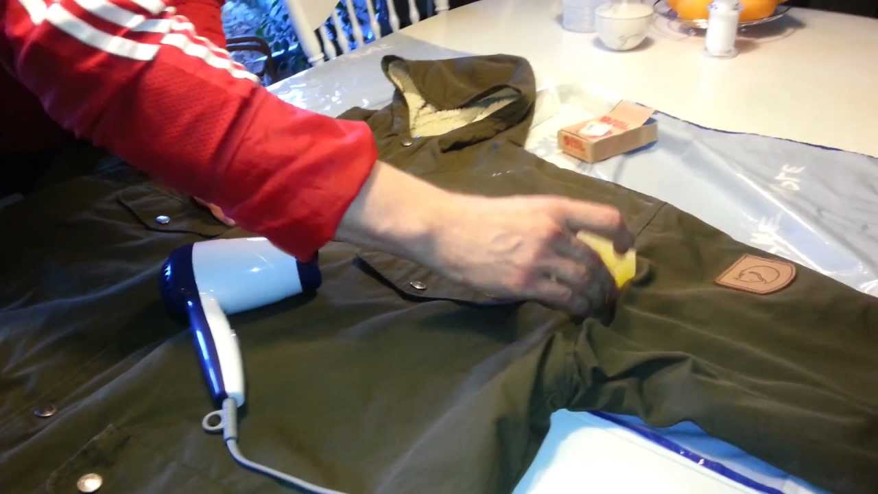 Vaxar in Fjällräven Greenland winterjacket
