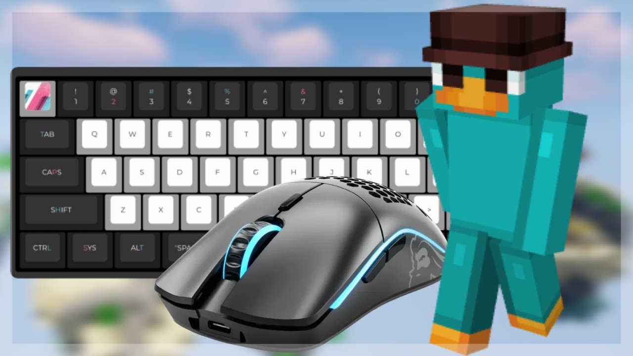 Bedwars ASMR (Keyboard + Mouse) Thocky Chill gamster.org