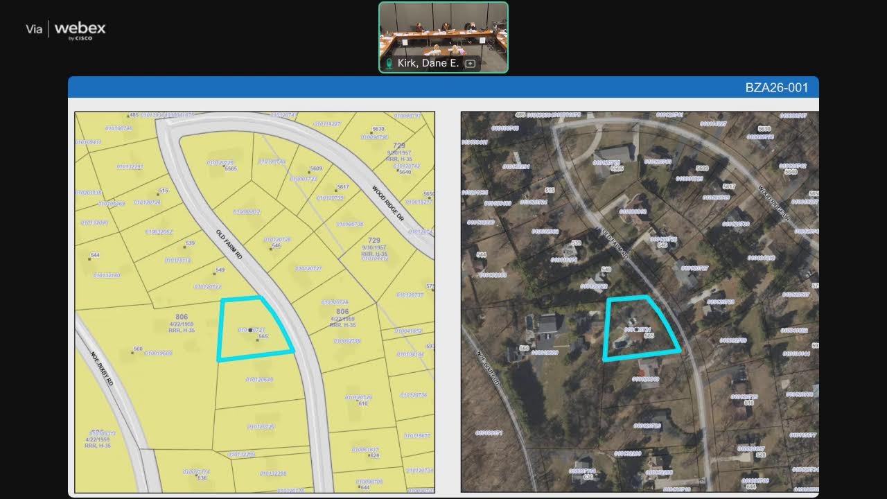 Special Meeting: Board of Zoning Adjustment (02/24/2026)