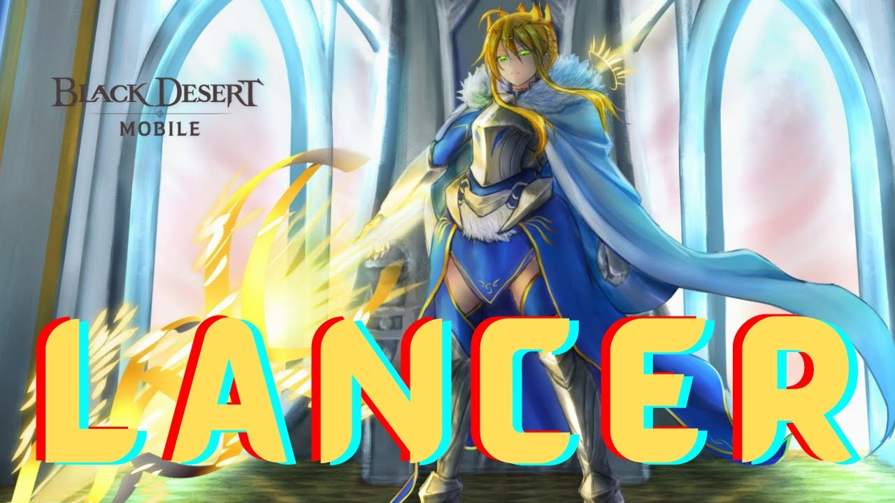 Black Desert Mobile LANCER(BUFFED) Black Sun Highlights