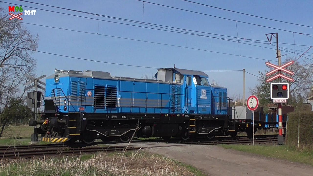 Železniční přejezd Lysá nad Labem #7 [P3610] - 31.3.2017 / Czech railroad crossing