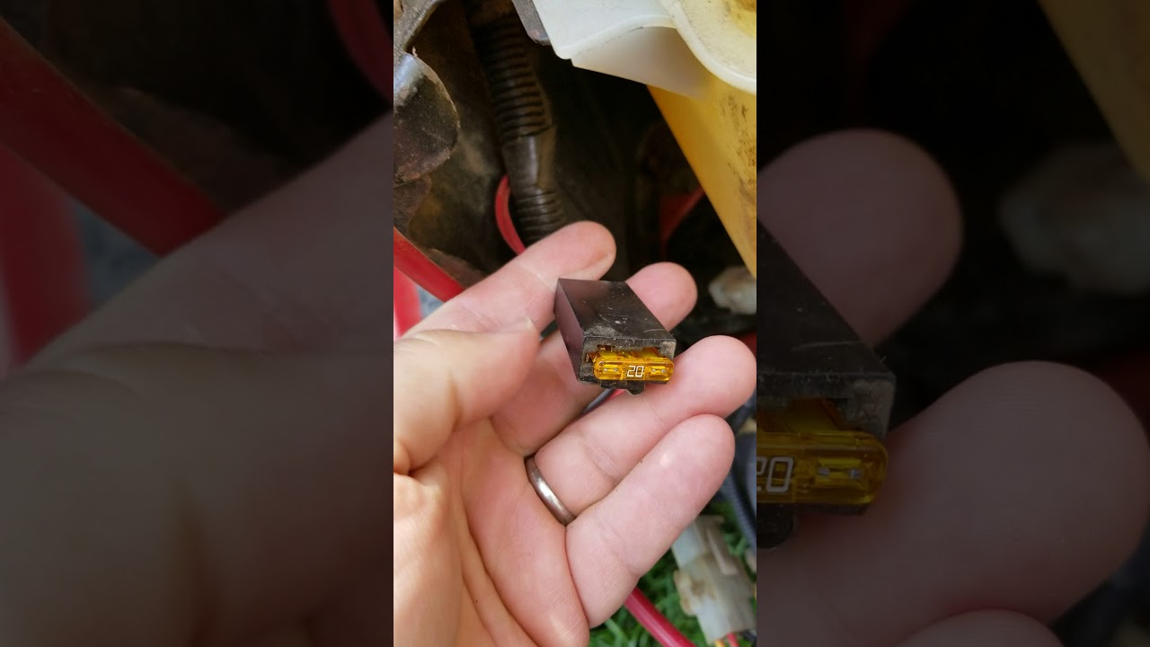 Craftsman riding lawn mower won't start no click or anything
