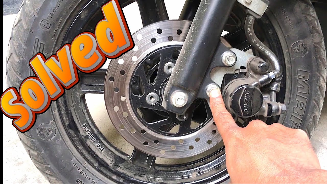 Suzuki Burgman Disc and Rear Brake Issues // Suzuki Burgman Street: DIY Cleaning Hacks