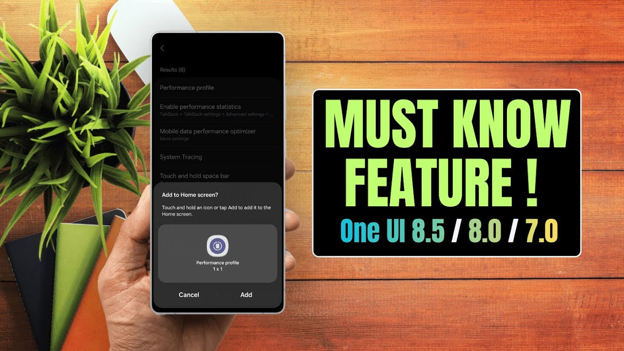 Must Know Feature for Samsung Users - One UI 8.5 / 8.0 / 7.0 etc