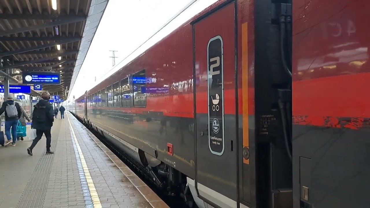 Züge in Wiener Neustadt HBF 29.3.2025