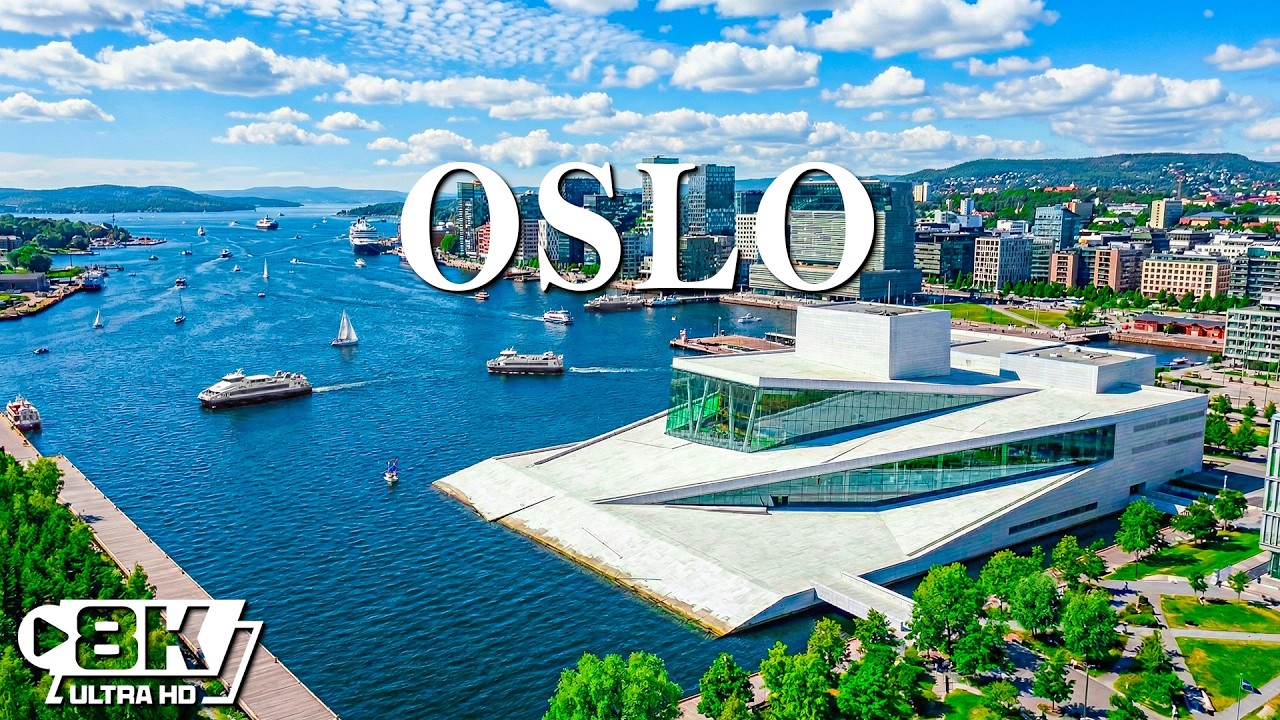 Oslo 8K UHD – From the Seaside Opera House to the Green Islands in the Fjord