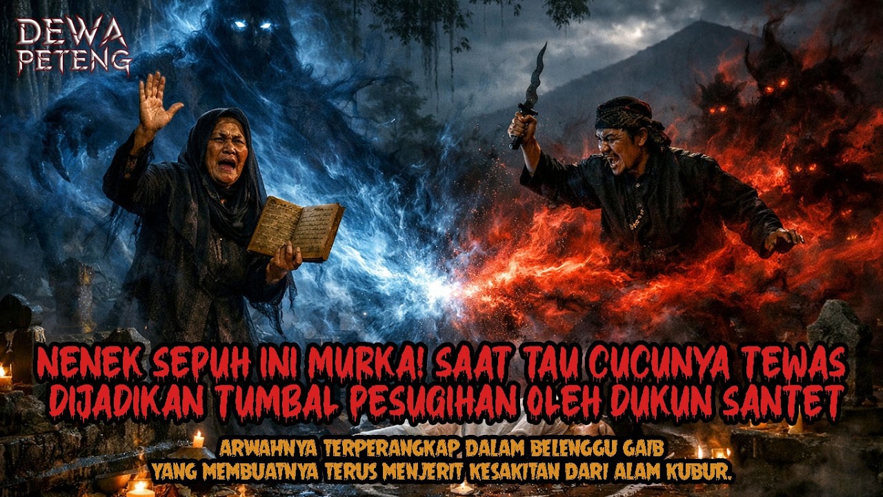Nenek Sakti Penjaga Desa Runtuhkan Dukun Santet Dengan Ilmu Karomah Keramat!