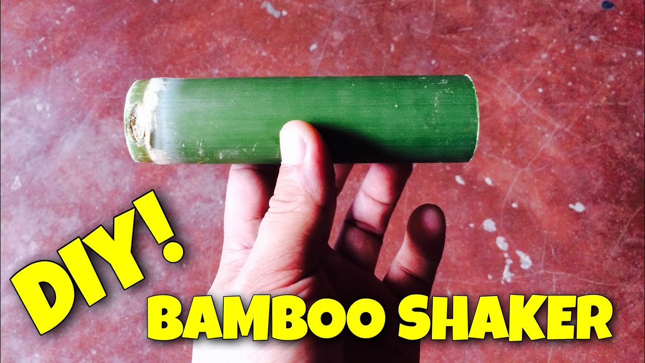How to Make a Bamboo Shaker