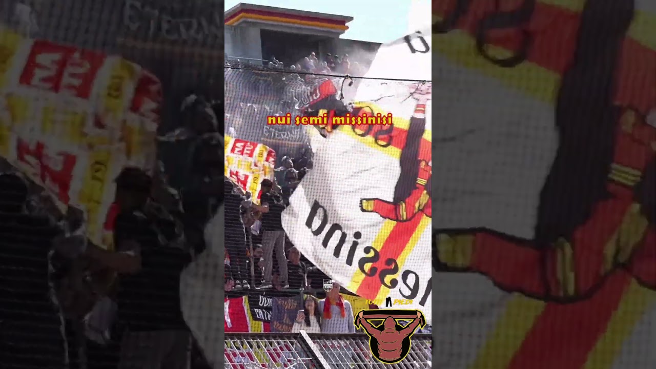Mi svigghiai ch'era viatu | Coro ultras ACR Messina ⚽️| Curva Sud Messina 🟡🔴 