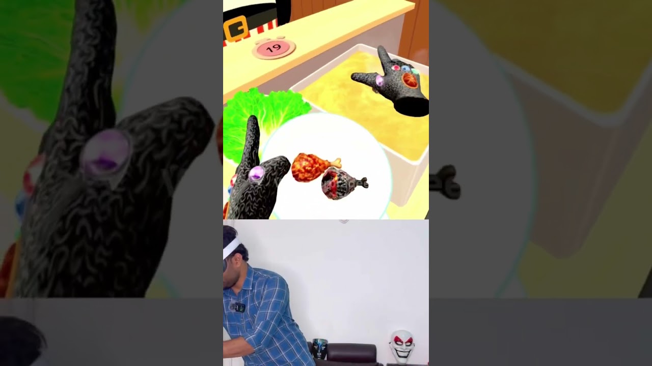 Cooking clash vr game #metaquestgames #vrgamerpradeep #vrcomedy