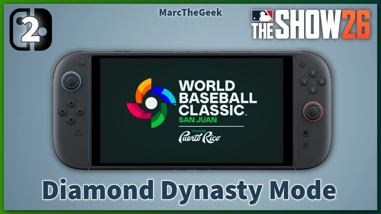 MLB The Show 26 WBC in Diamond Dynasty on Nintendo Switch 2
