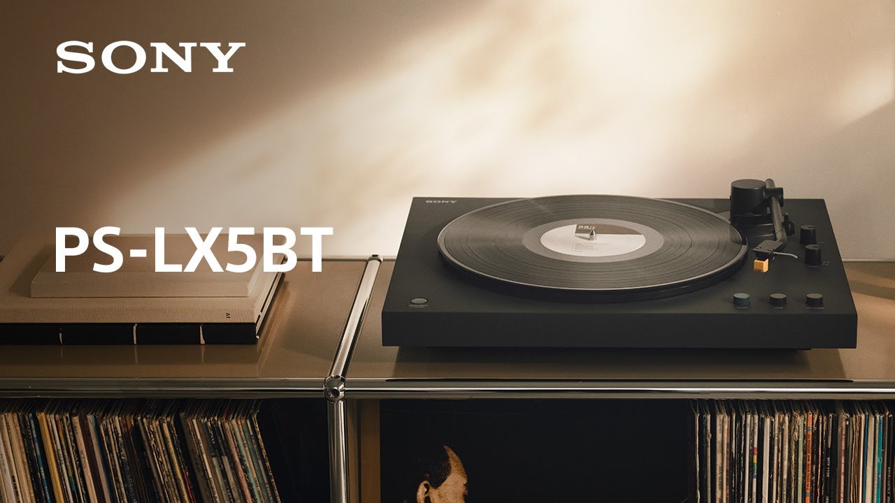Проигрыватель виниловых пластинок Sony | PS-LX5BT | Видеоролик о продукте | Официальный представи...