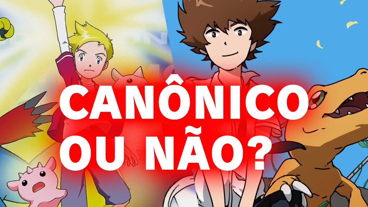 O que &eacute; Can&ocirc;nico em Digimon Adventure? - Conversando Digimon