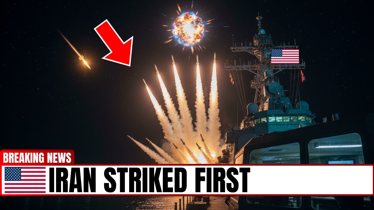 Iranian Rockets Set U.S. Navy Cruiser Ablaze — America Struck Back 21 Minutes Later