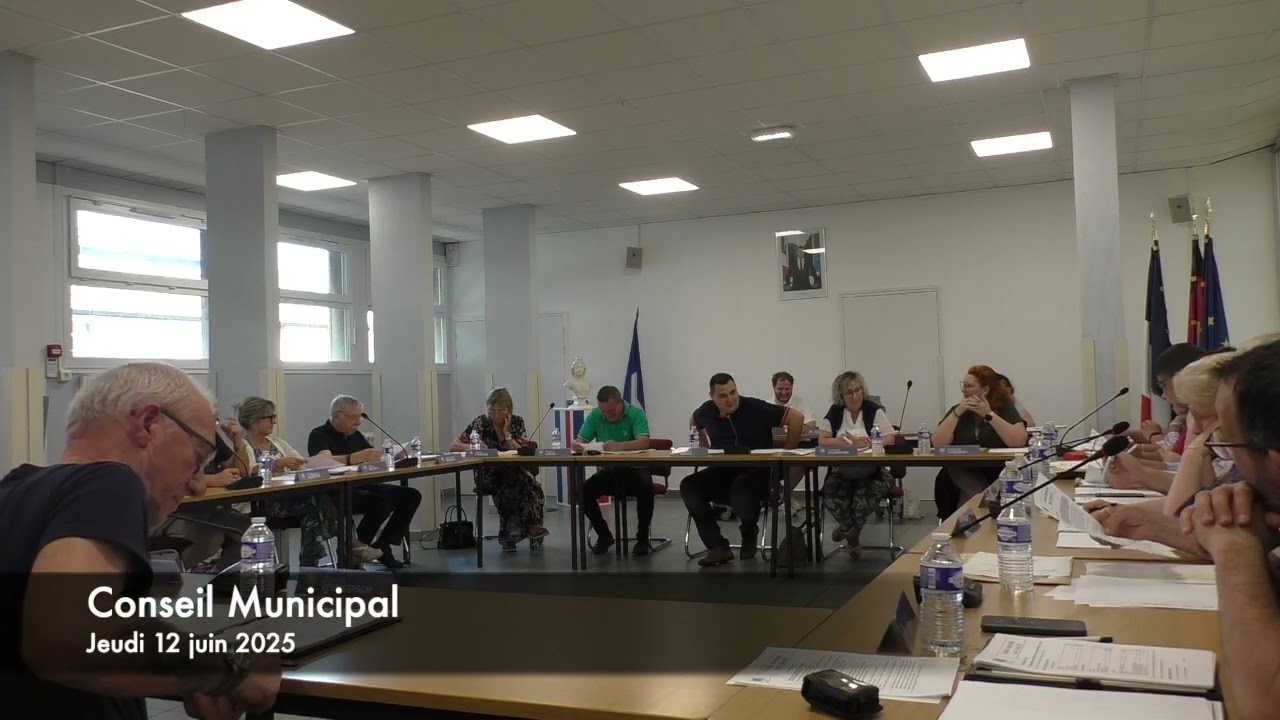 Conseil Municipal - Jeudi 12 juin 2025 - Ville de Quiévrechain
