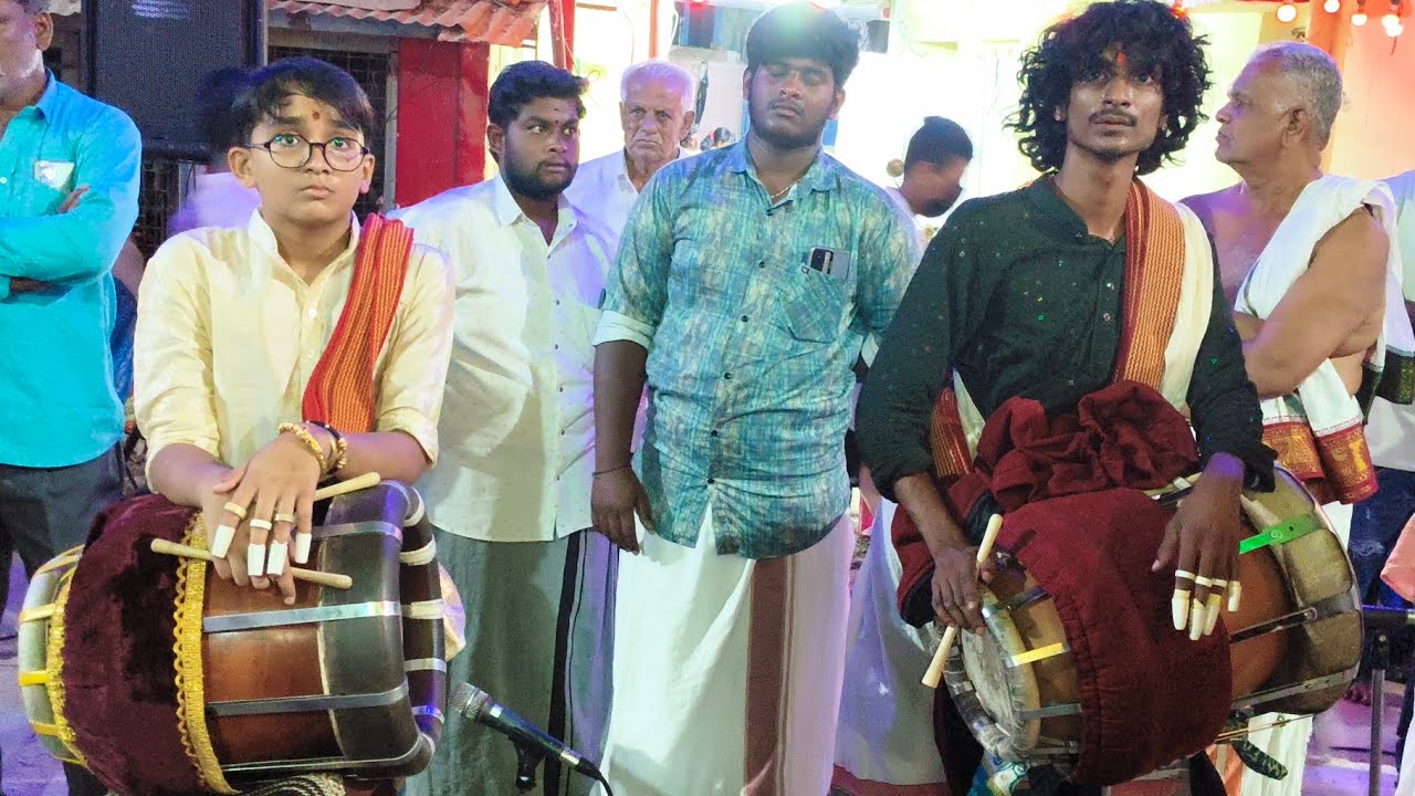 Thani avarthanam.Jaffna Thavil Vipoornan.sivakaran. Bangalore Ranjit Vinayak.& Natraj.part 1