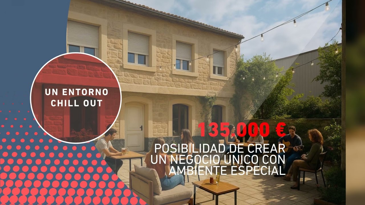 Chalet en Langreo (Asturias) | 350 m², 2 casas, sótano de cine y patios por 135.000 €
