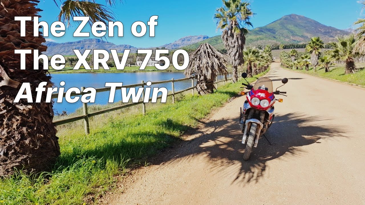 Дзен мотоцикла XRV 750 Africa Twin с Аланом Уоттсом.