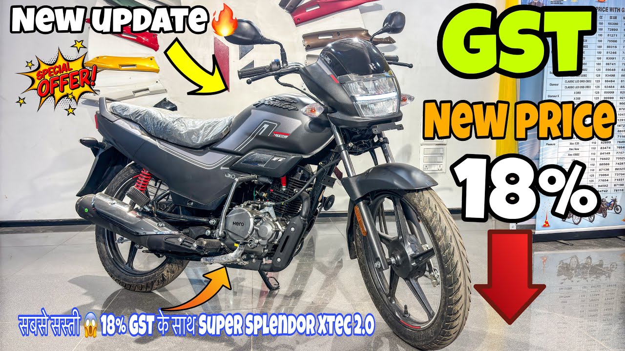 🔥 Hero Super Splendor Xtec 2.0 New Model 2025 | Full Price, Mileage & Offers &ndash; Big Update from Hero!