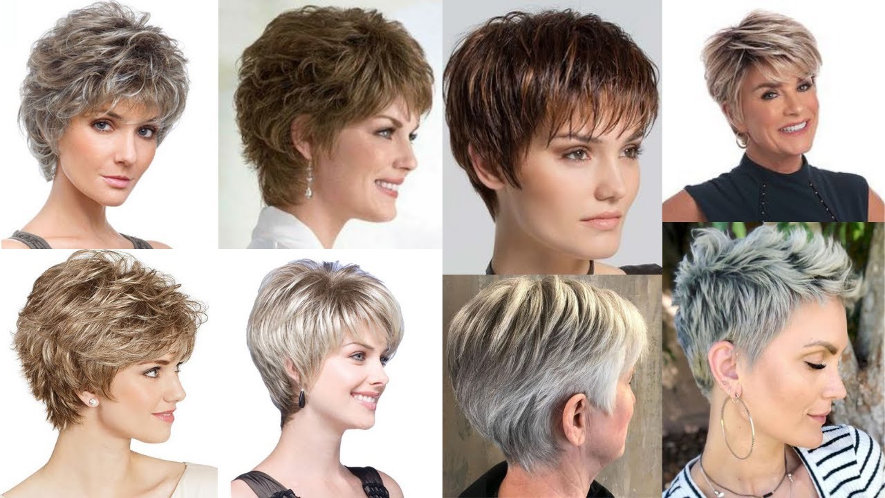 +50 CORTE DE CABELO PARA MULHERES + 50 ANOS | CABELO CURTO MODERNO TENDÊNCIA 2023