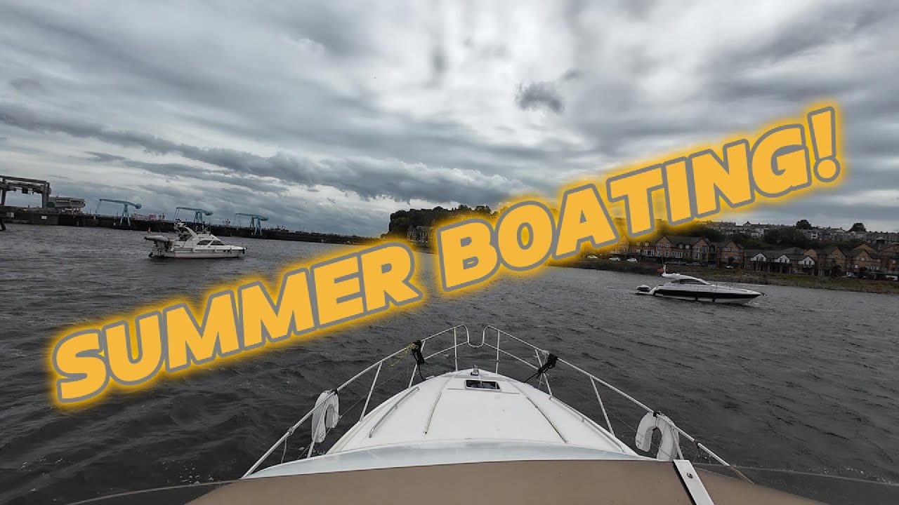 Summer Boat Trip 2025 With 35 knots of Wind! Princess 460 Boating Fun