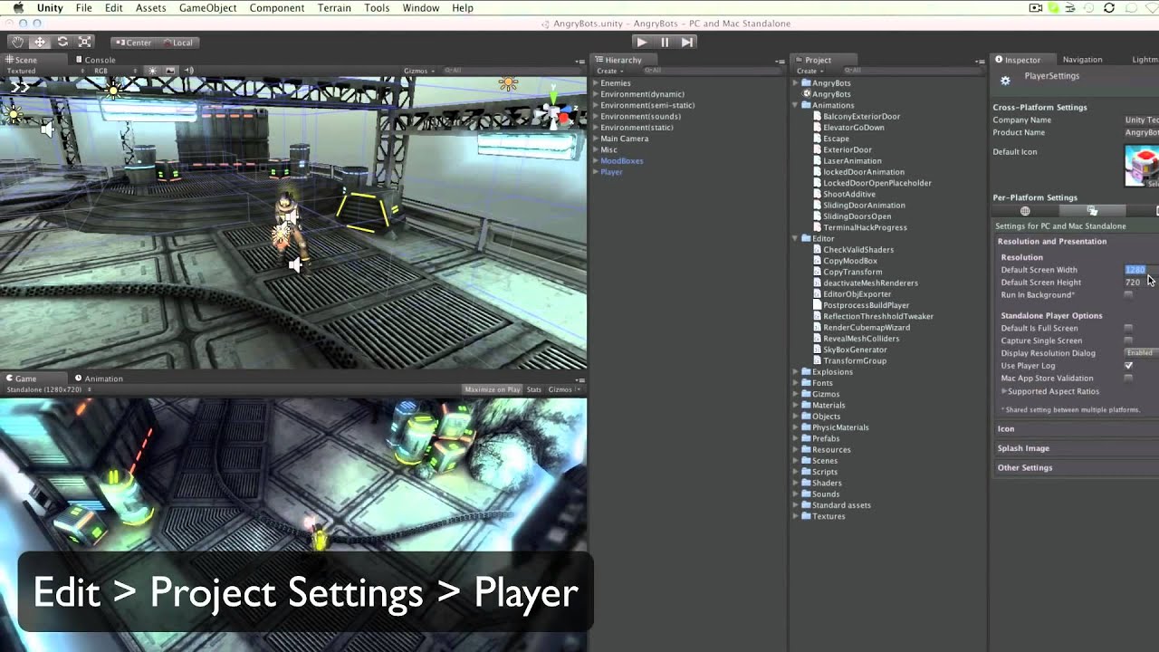 3. The Game View (ru) - Unity Official Tutorials