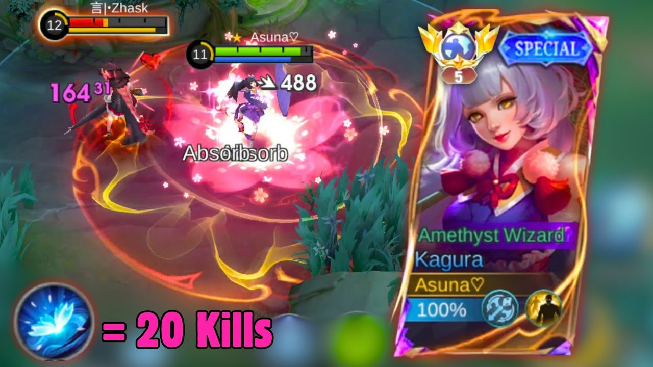 THAT'S YOUR REQUEST KAGURA SPECIAL SKIN GAMEPLAY!! MOBILE LEGENDS 