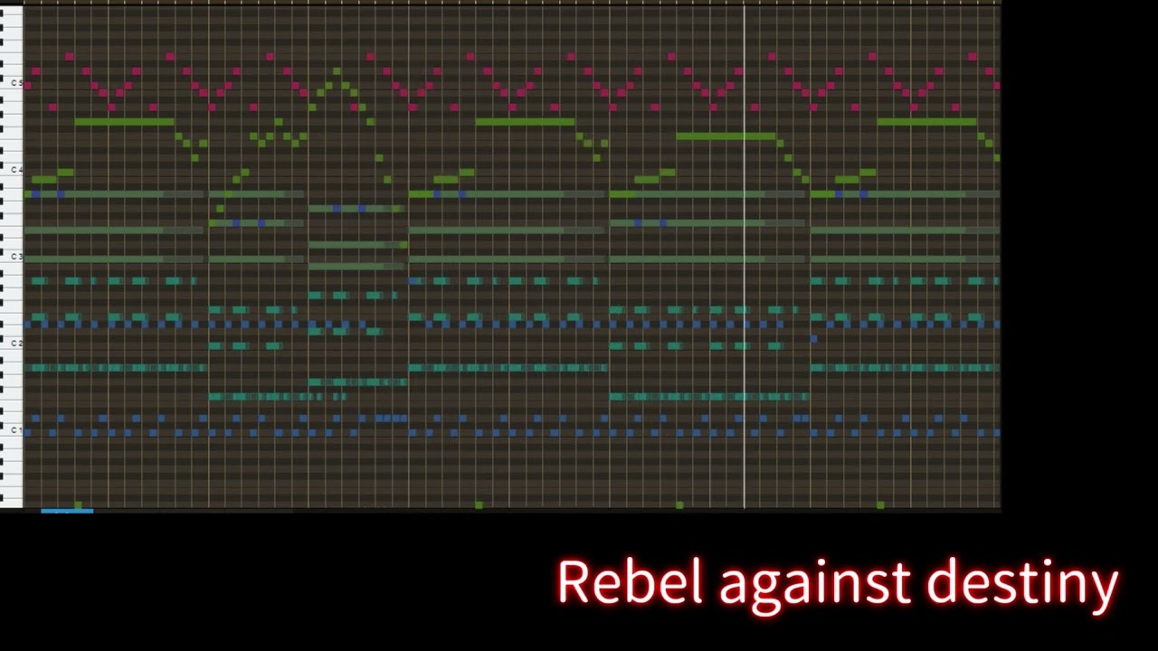 【テイルズ】TOD、『Rebel against destiny』（アレンジ）【MIDI】