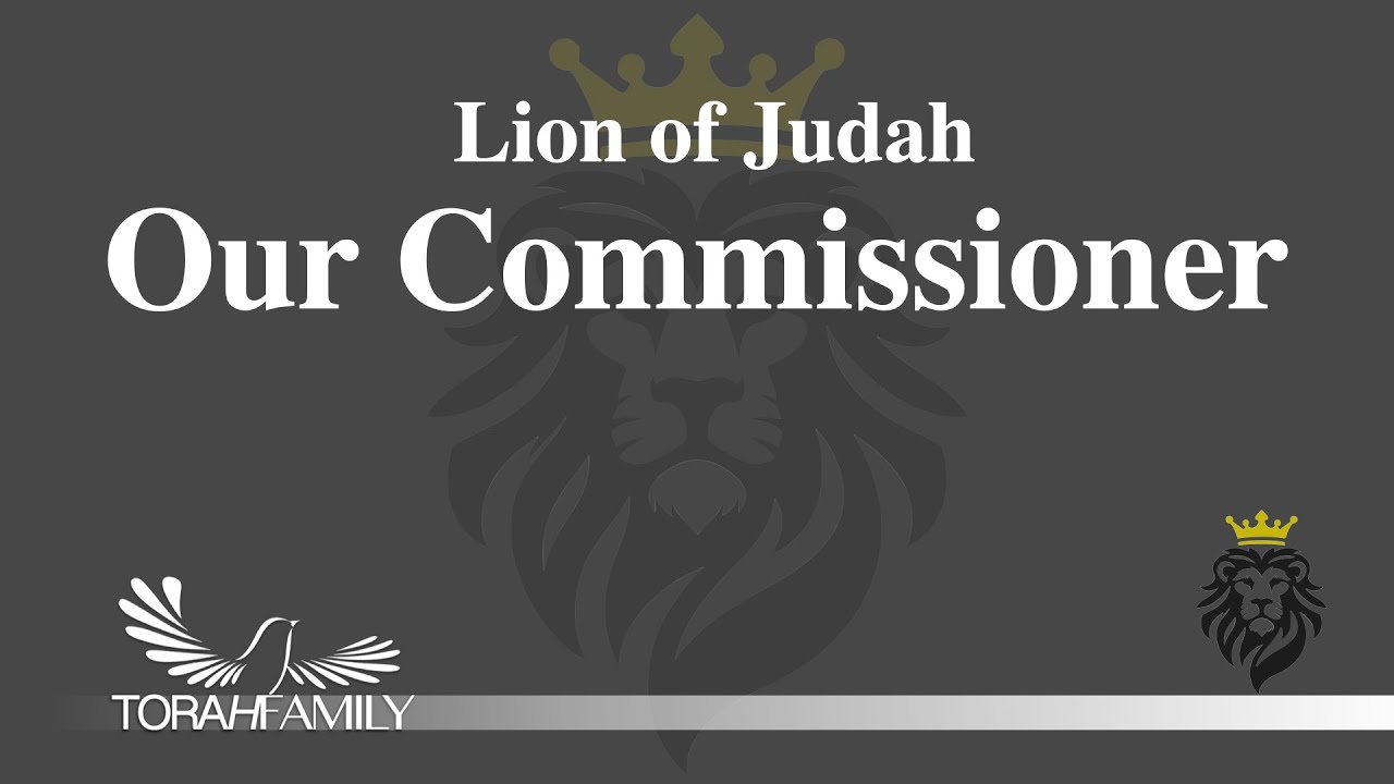 The Lion of Judah - Our Commissioner