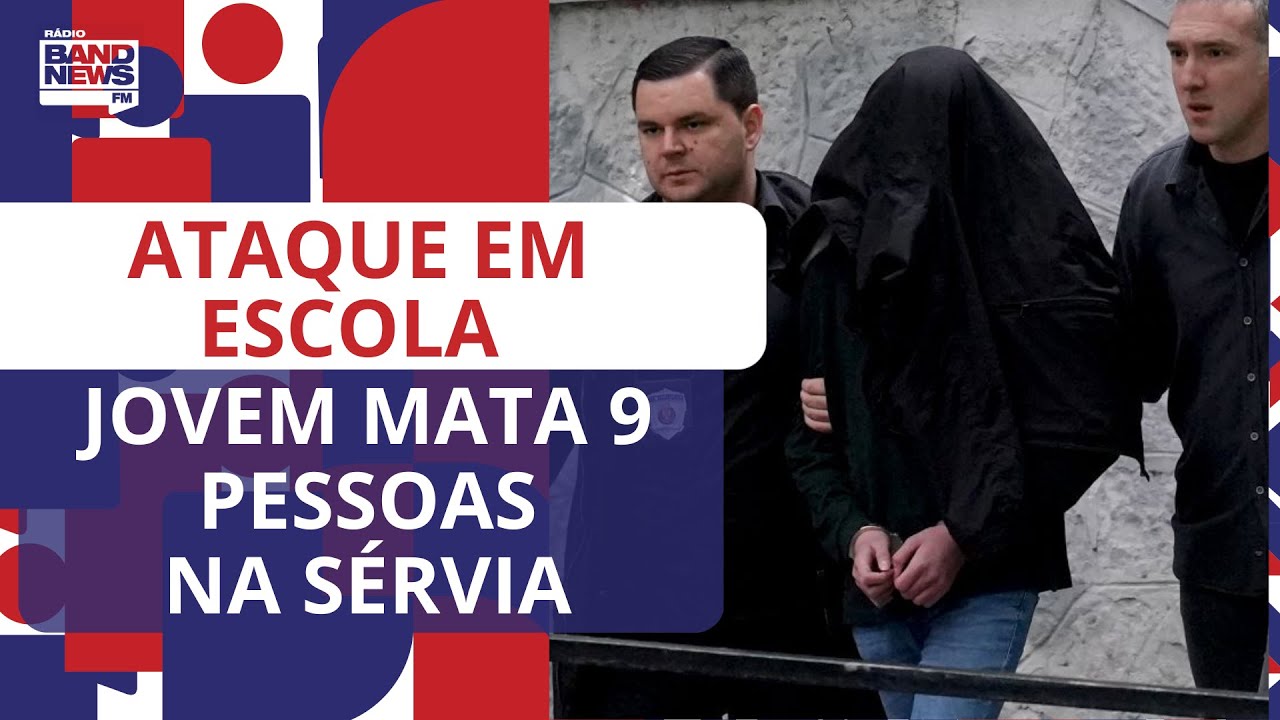 Jovem invade escola na Sérvia e mata 9 pessoas