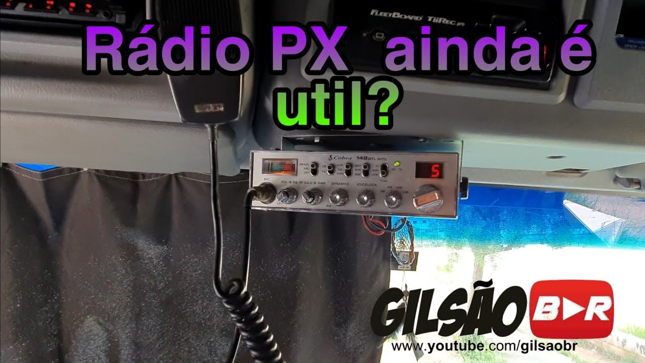 Rádio PX  ainda é  muito utilizado em 2020?