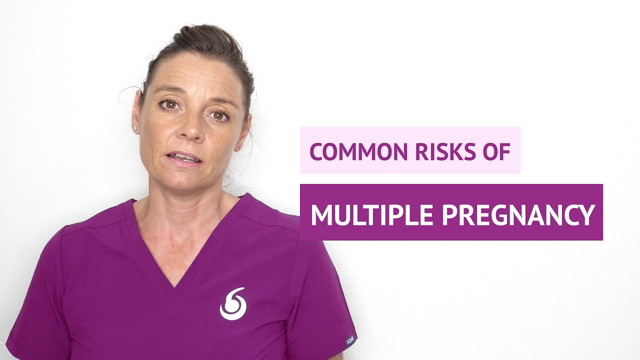 What are the common risks of multiple pregnancy?