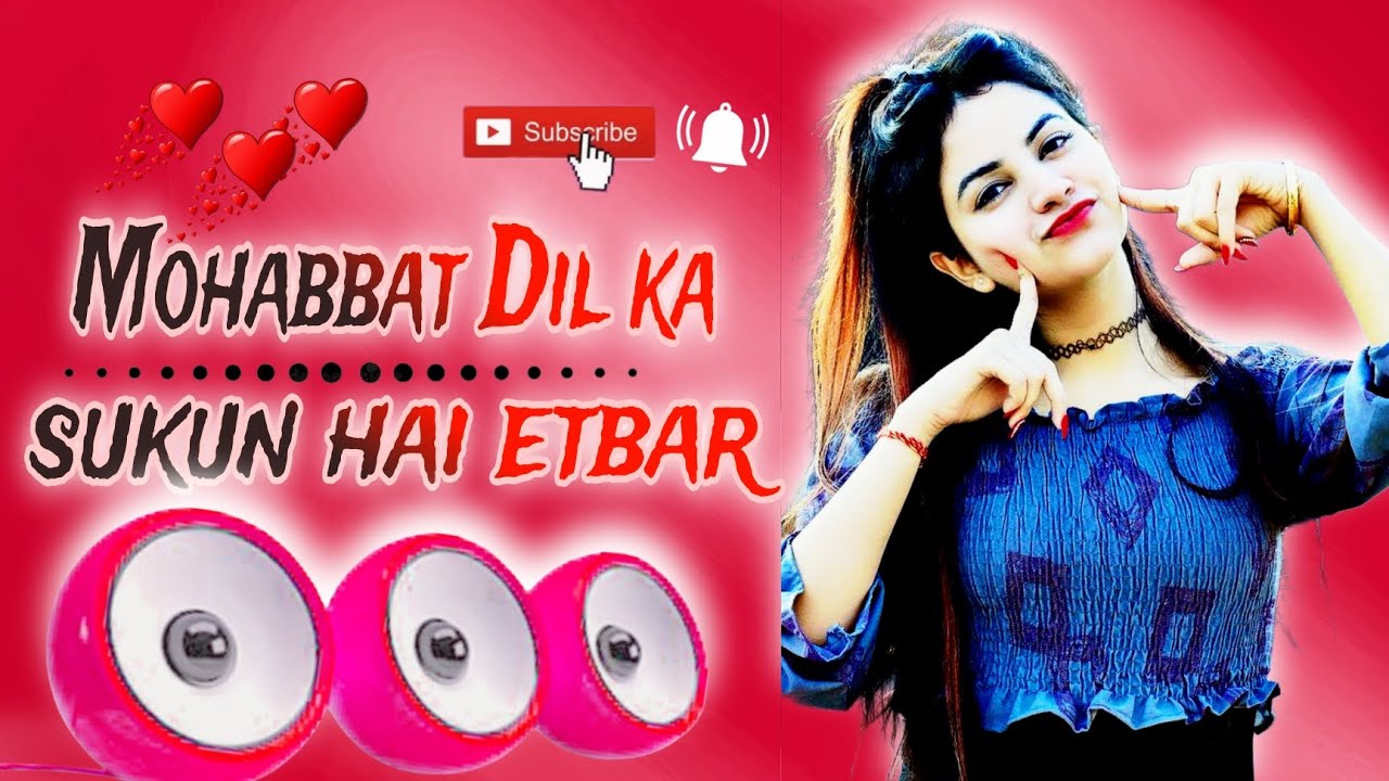 Mohabbat Dil Ka Sakoon Hai Aitbaar | Dj Remix Song 💞 मोहब्बत दिल का सुकून 💓 Dj VRK7 KING 