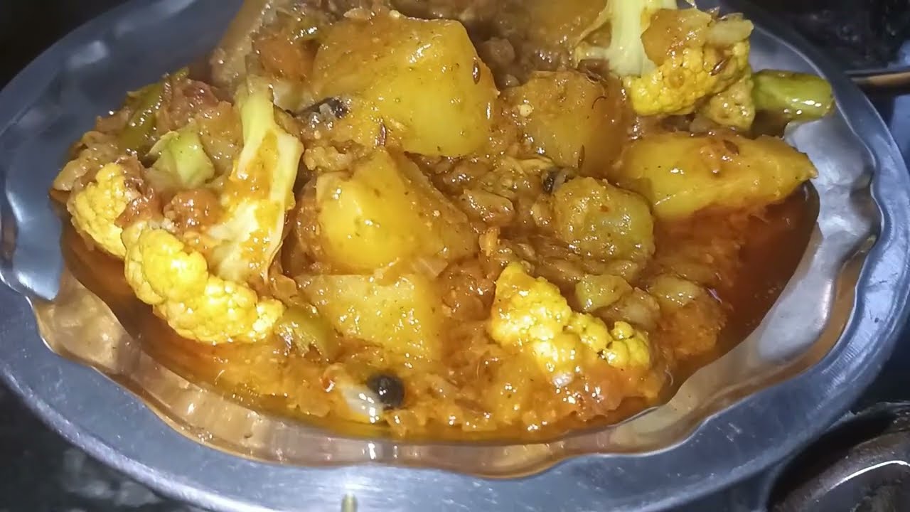 Gobi aalu ki chatpati masaledar tasty recipe #viralvideo #food #gobi  #cooking #aalu #tending #recip