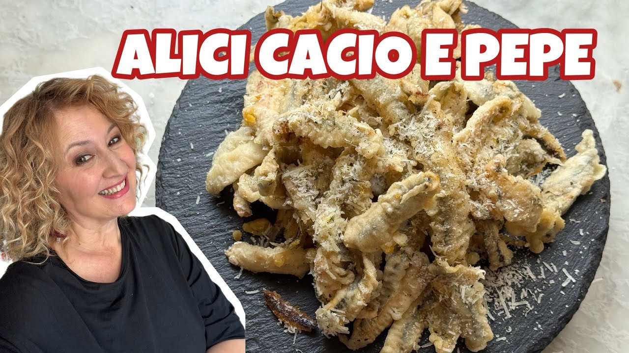 Quando Roma Incontra il Mare: Alici Fritte Cacio e Pepe da Sballo!