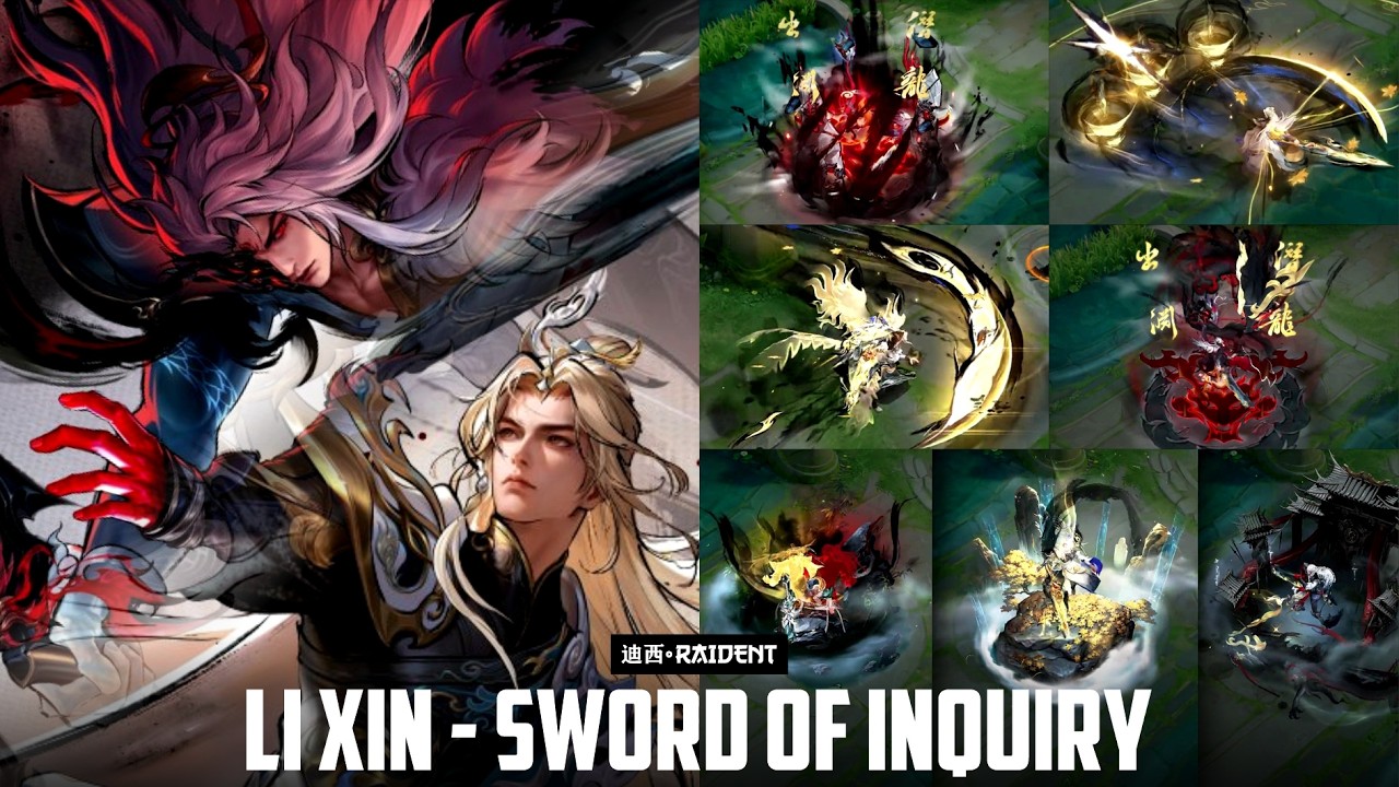 NEW SKIN LI XIN FLAWLESS | LI XIN SERIES MARTIAL MURAL | SKIN SHOWCASE - Honor of Kings
