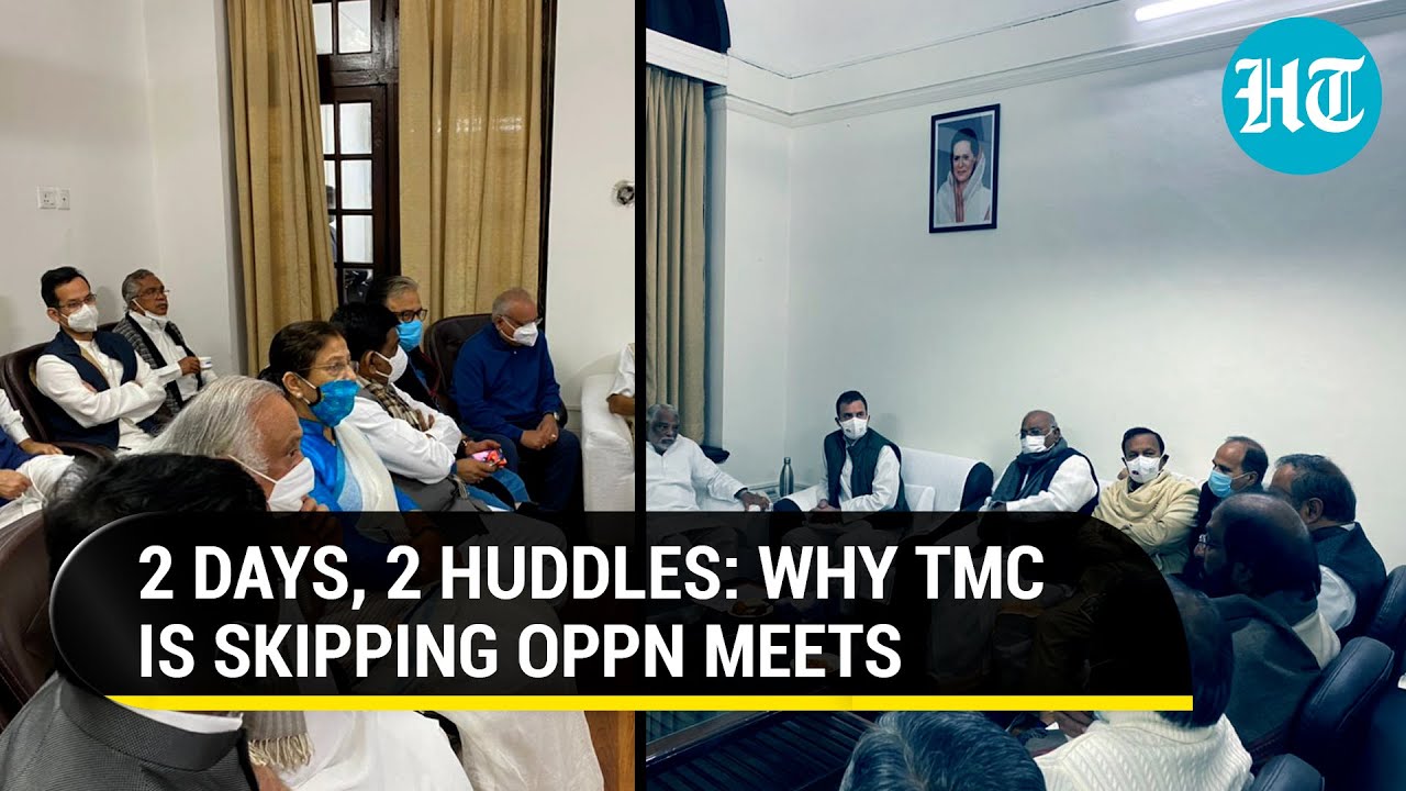 Split in Opposition ranks? TMC skips Cong-chaired meeting on suspended Rajya Sabha MPs