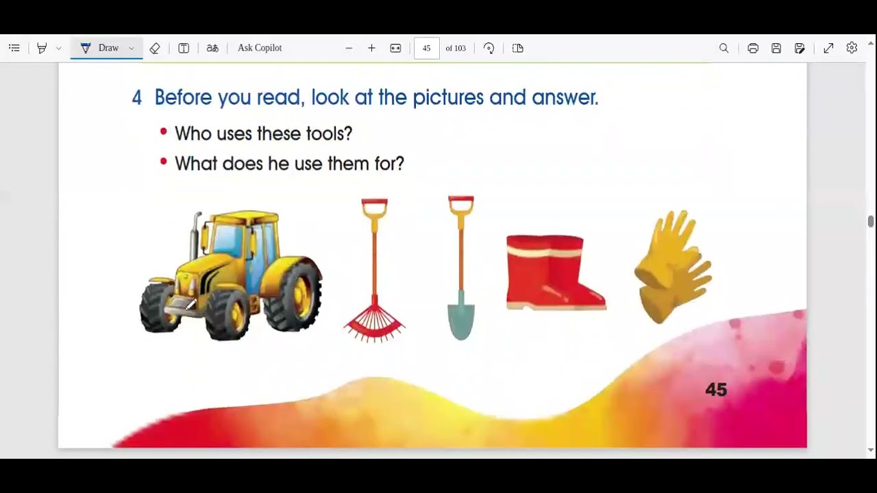 Farming/الصف السادس /#جيداء_صقر #english #moreenglishmorelove #المنهاج_السوري #سادس_ايمار