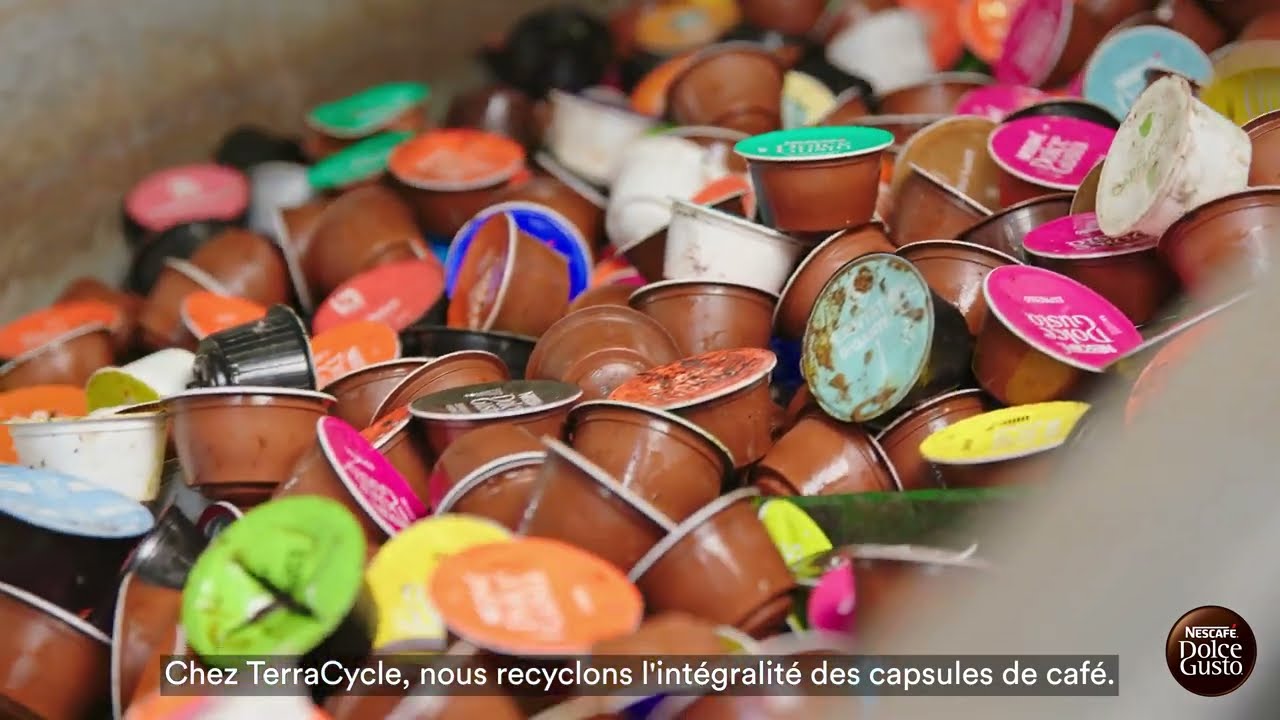 Recyclage des capsules NESCAFÉ® Dolce Gusto®  avec TERRACYCLE®