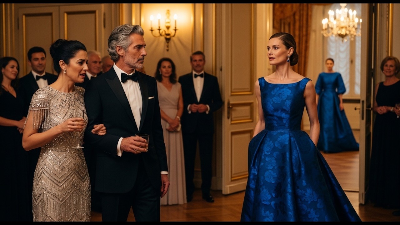 Mistress Thought She Was The Prettiest Until The Wife Arrived In A Luxury Blue Gown