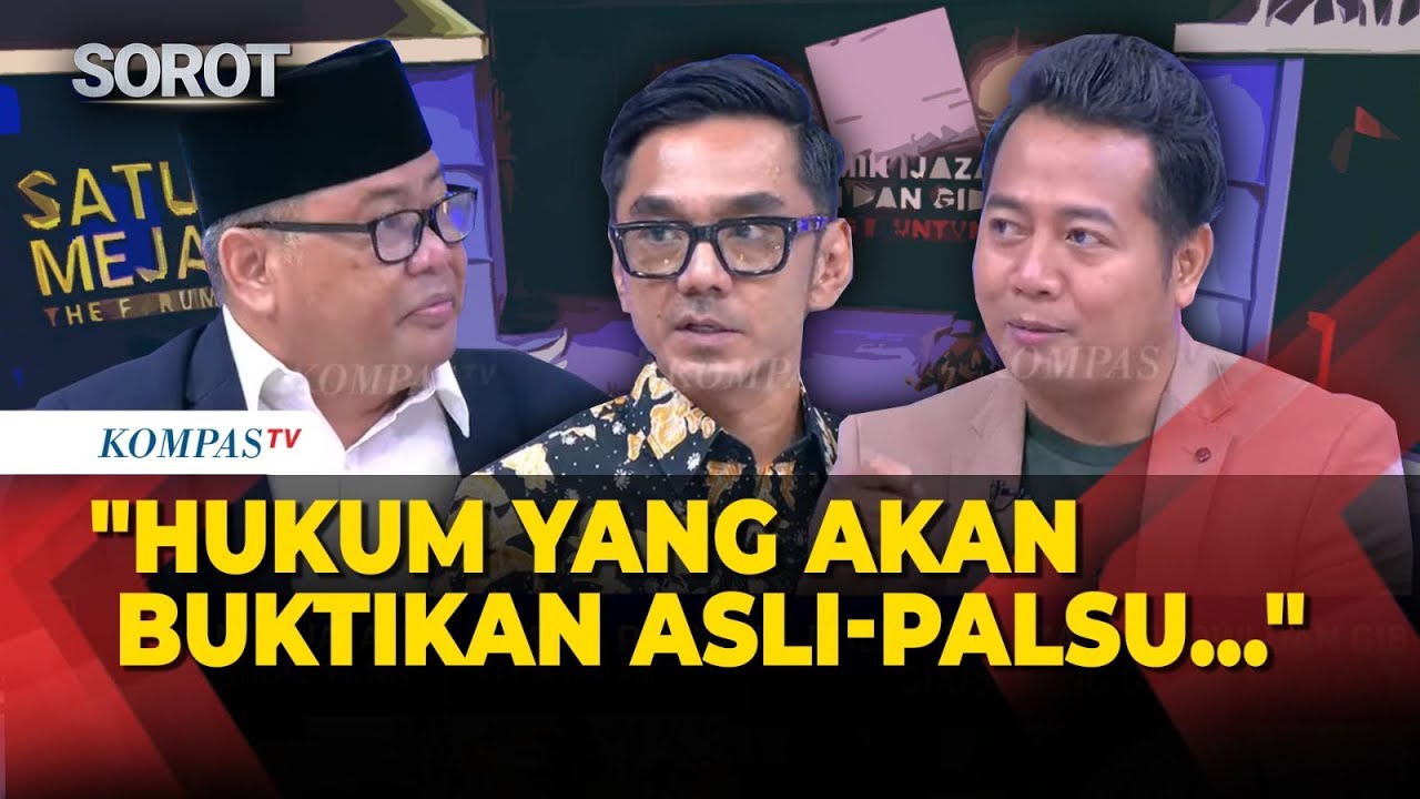 Adi Prayitno Nilai Kasus Ijazah Jokowi-Gibran Bisa Selesai Lewat Hukum | SATU MEJA