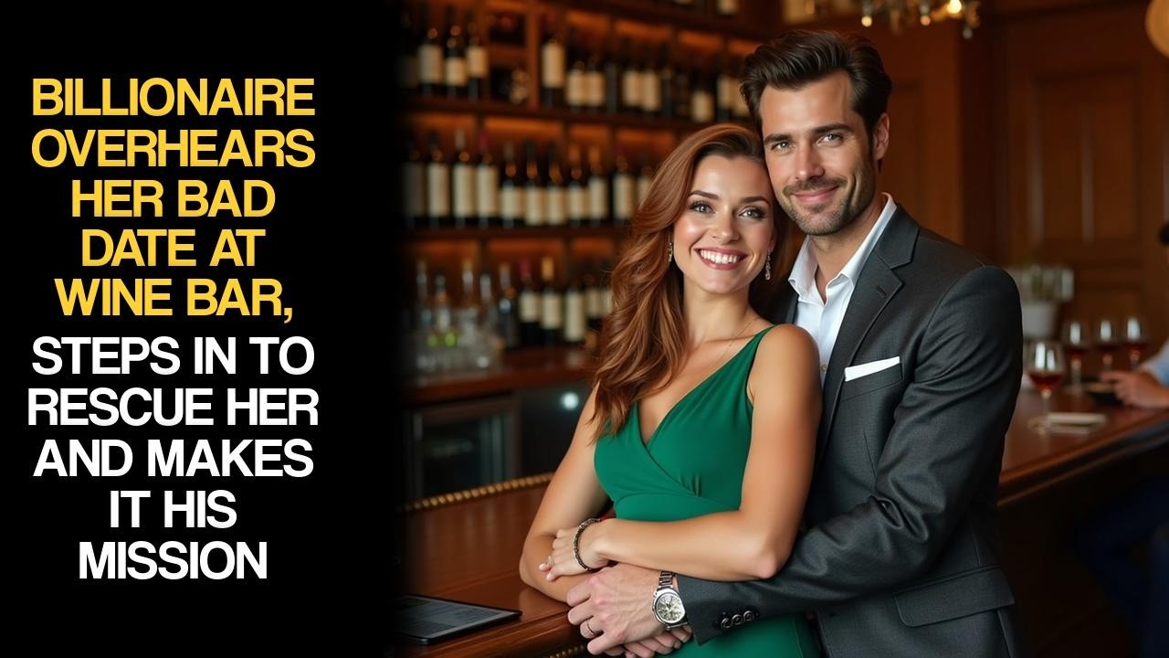 Billionaire Overhears Her Bad Date At Wine Bar, Steps In To Rescue Her And Makes It His Mission