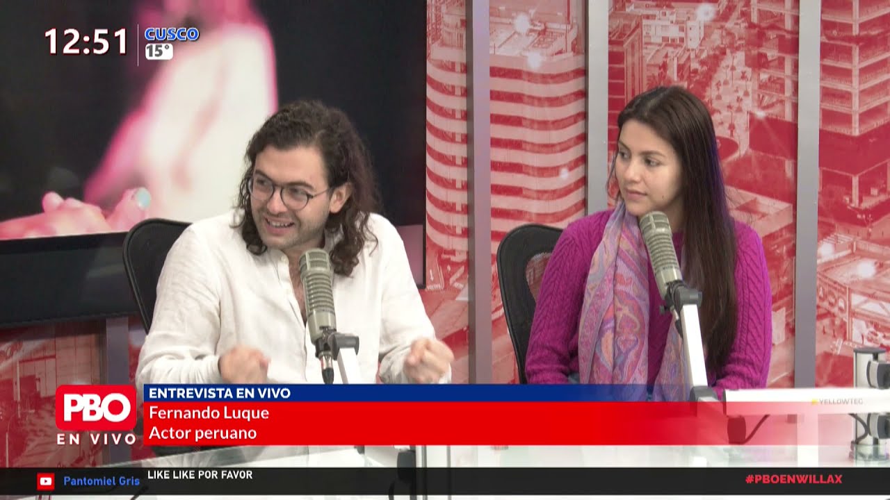 Fernando Luque y Andrea Alvarado conversan con Chema sobre la obra de teatro “La Fiesta Saturnal