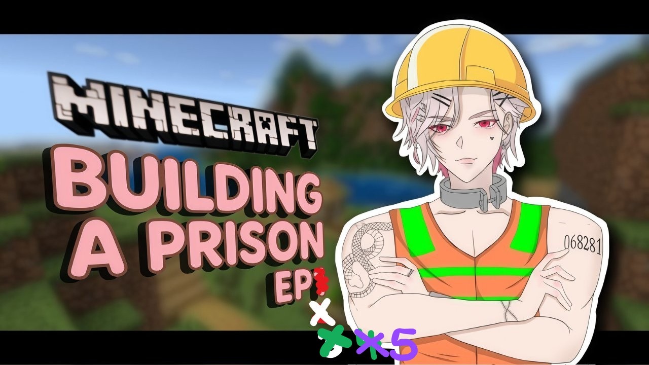【MINECRAFT #5】Back to Prison! Will We Be Able to Make Progress?【FIRST STAGE PRODUCTION EN】