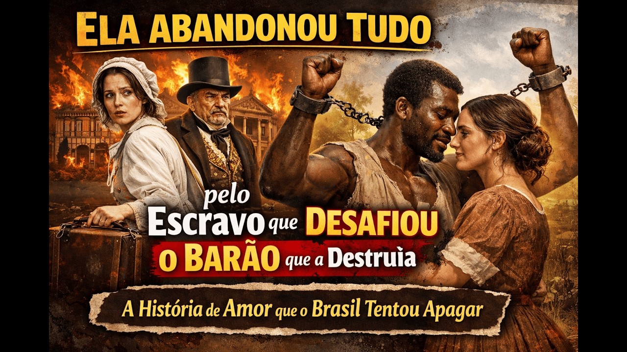 A SINHÁ QUE ABANDONOU TUDO pelo Escravo que DESAFIOU O BARÃO que a Destruía