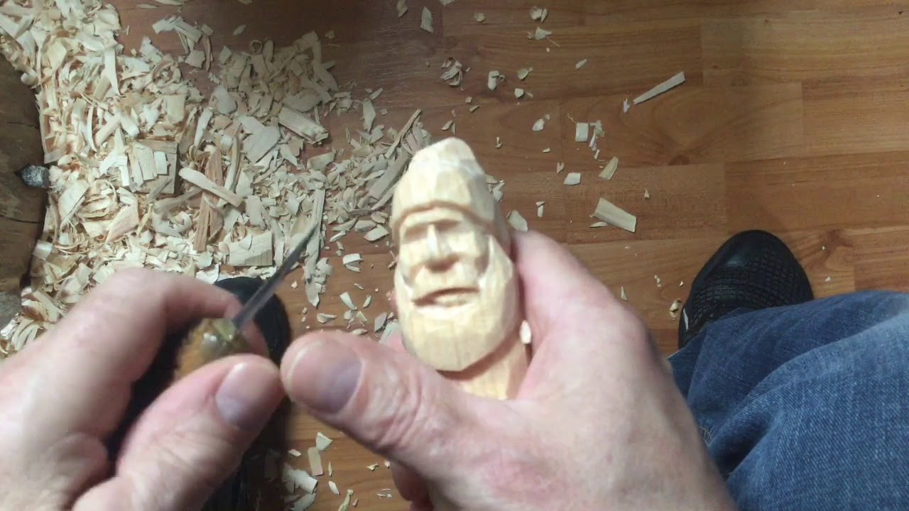 Quick Little Santa to Carve