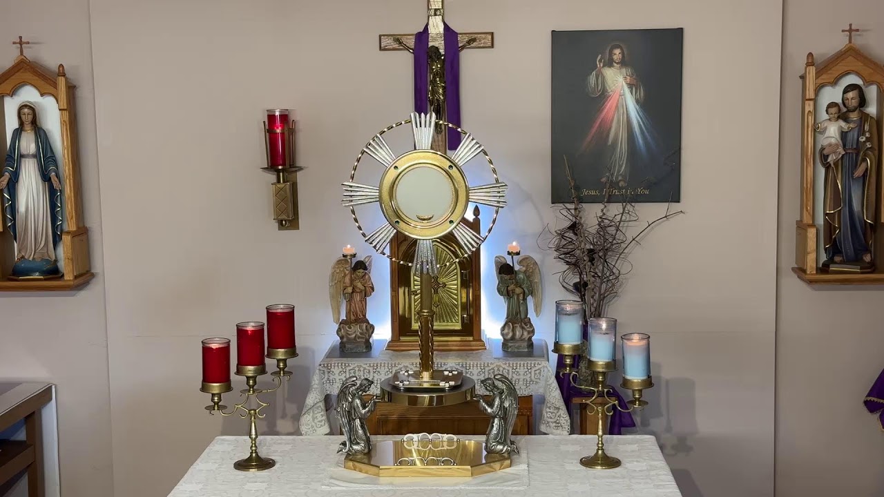 LIVE Eucharistic Adoration - Sisters of Divine Mercy