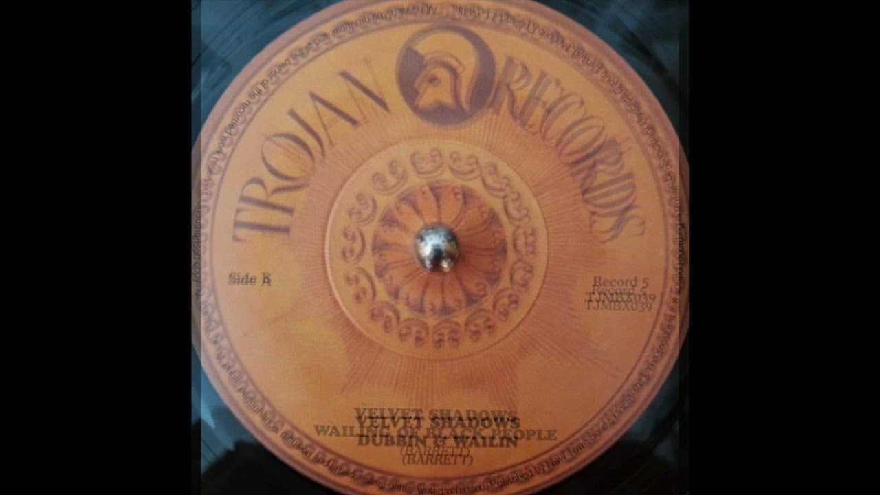 Velvet Shadows &ndash; Wailing Of Black People & Dubbin & Wailin (Trojan Records) 1977